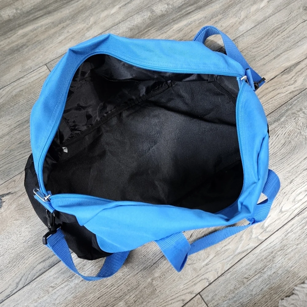 Blue and Black Kid's Duffle Bag- UPWARD